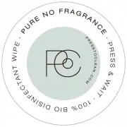 Etiqueta Pure. No fragrance Press to Clean