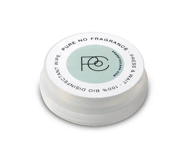 Cápsula Pure. No fragrance Press to Clean