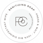 Sanitizing Soap Press to Clean